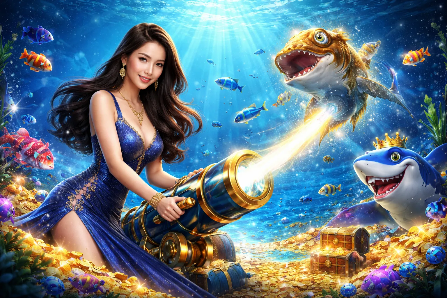 Hình ảnh game bắn cá sống động tại MB6